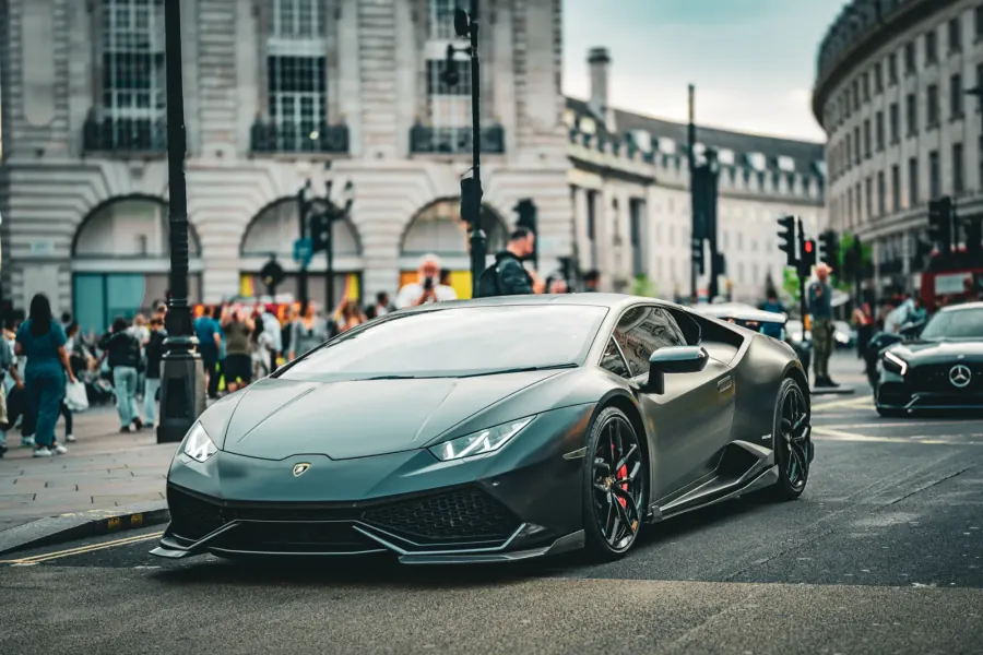 Car meet photography in London