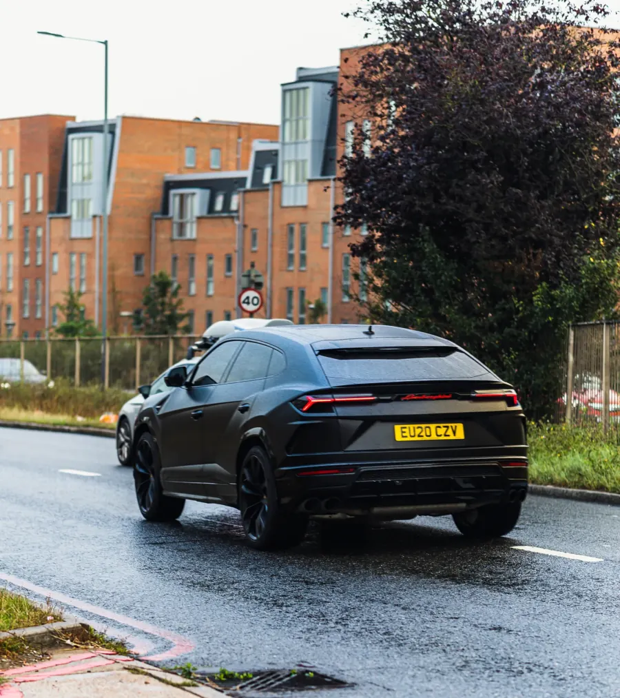 Vehicle photographed on location in London