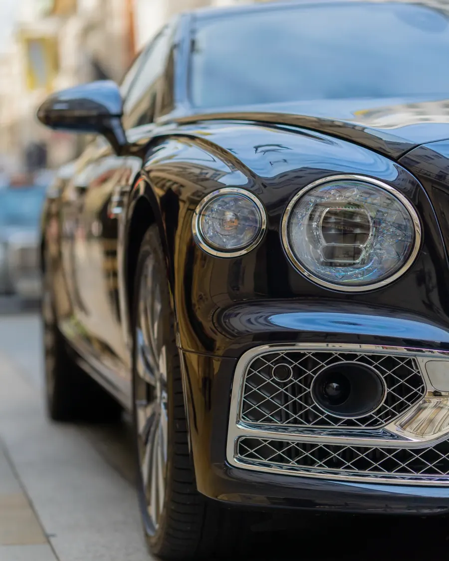Car photography shot in London
