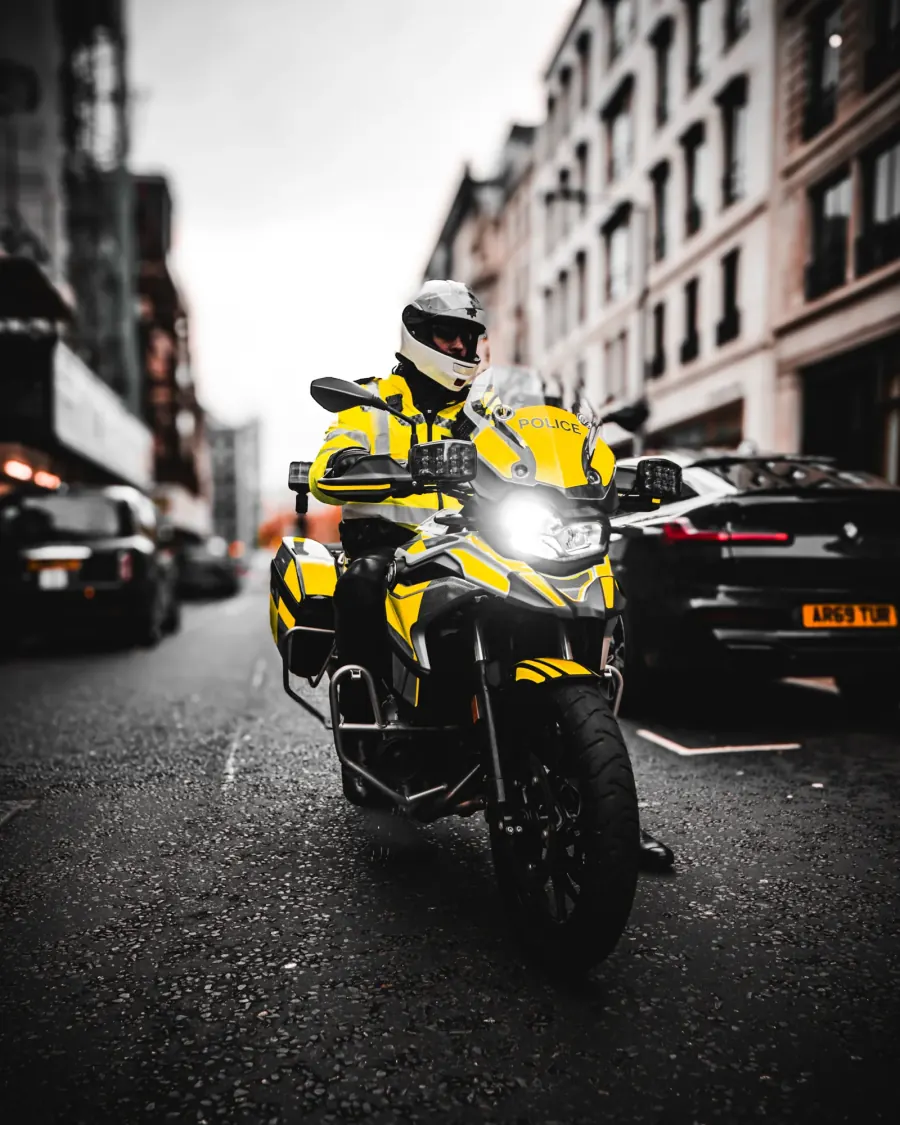 Detail shot from a London car photography session