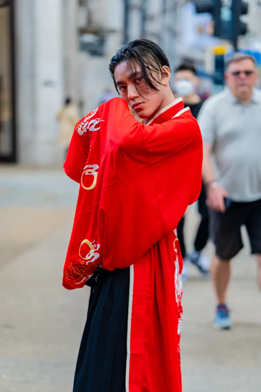 Editorial fashion shoot photographed in London