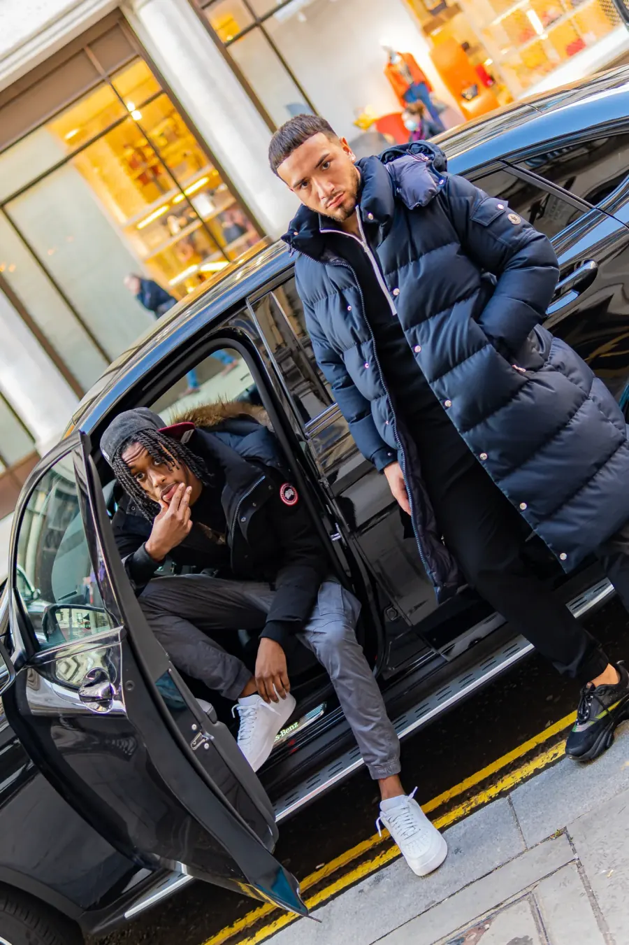 Street-style fashion photography in London