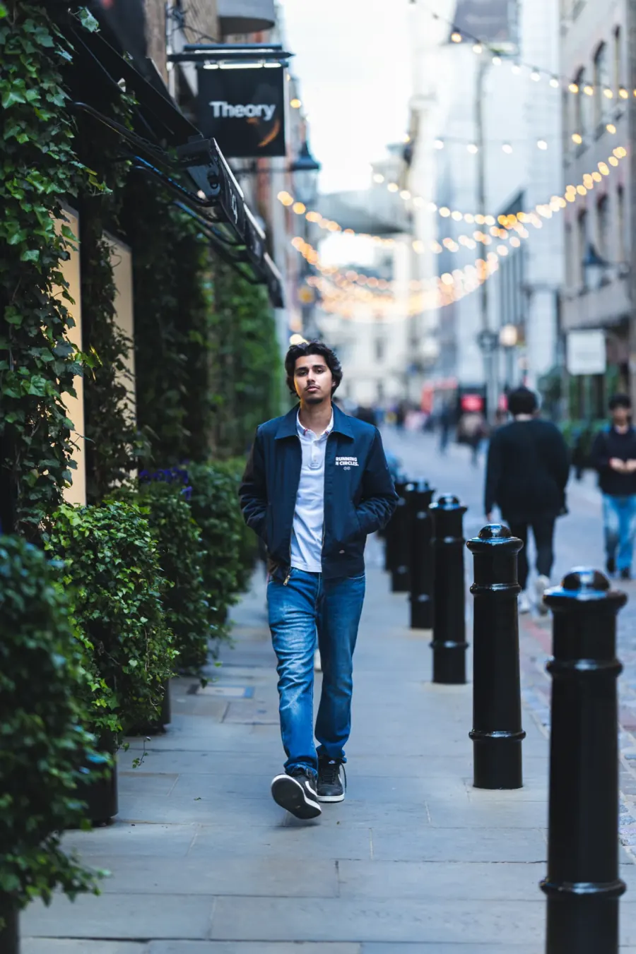 Fashion campaign image shot in London