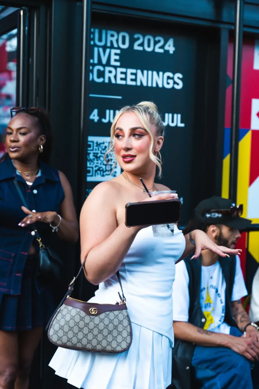 Street-style fashion photography in London