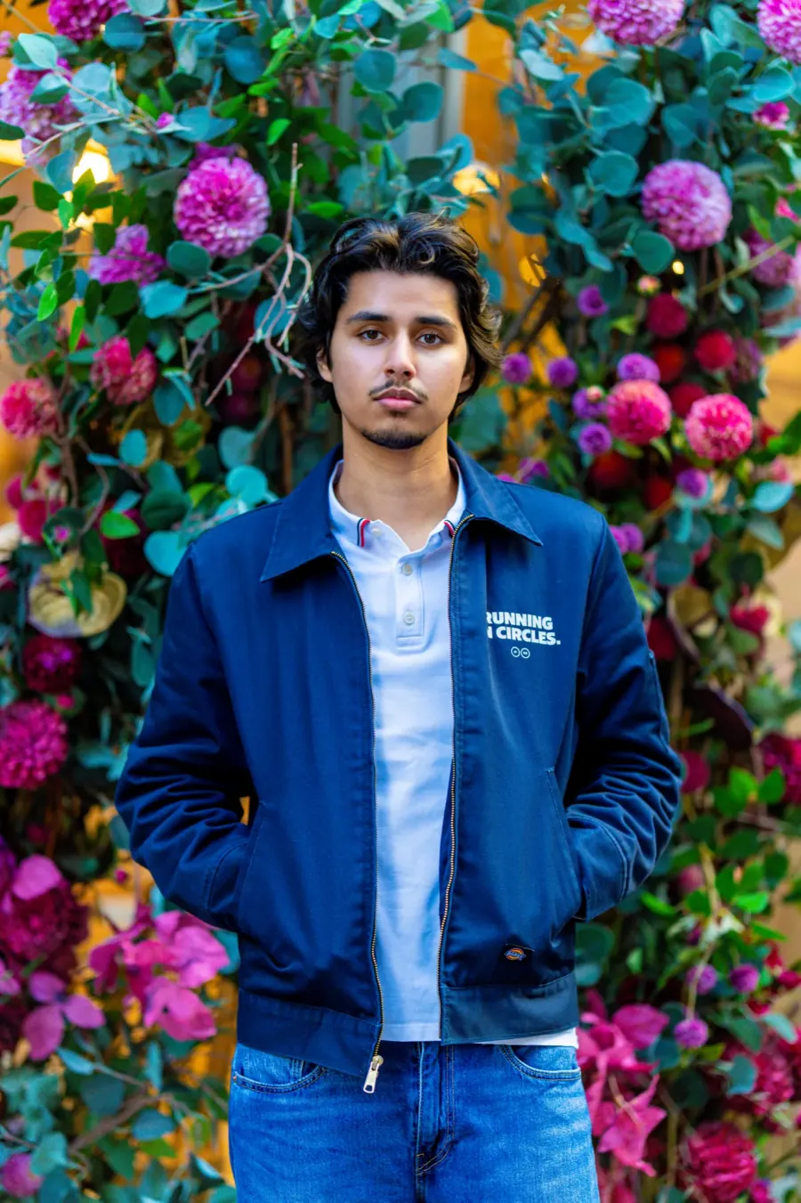 Creative portrait session in London