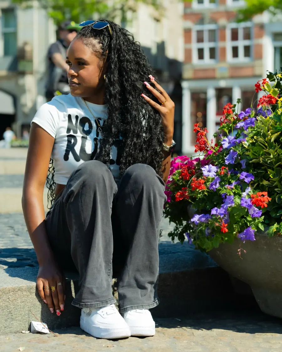 Natural light portrait shot in London