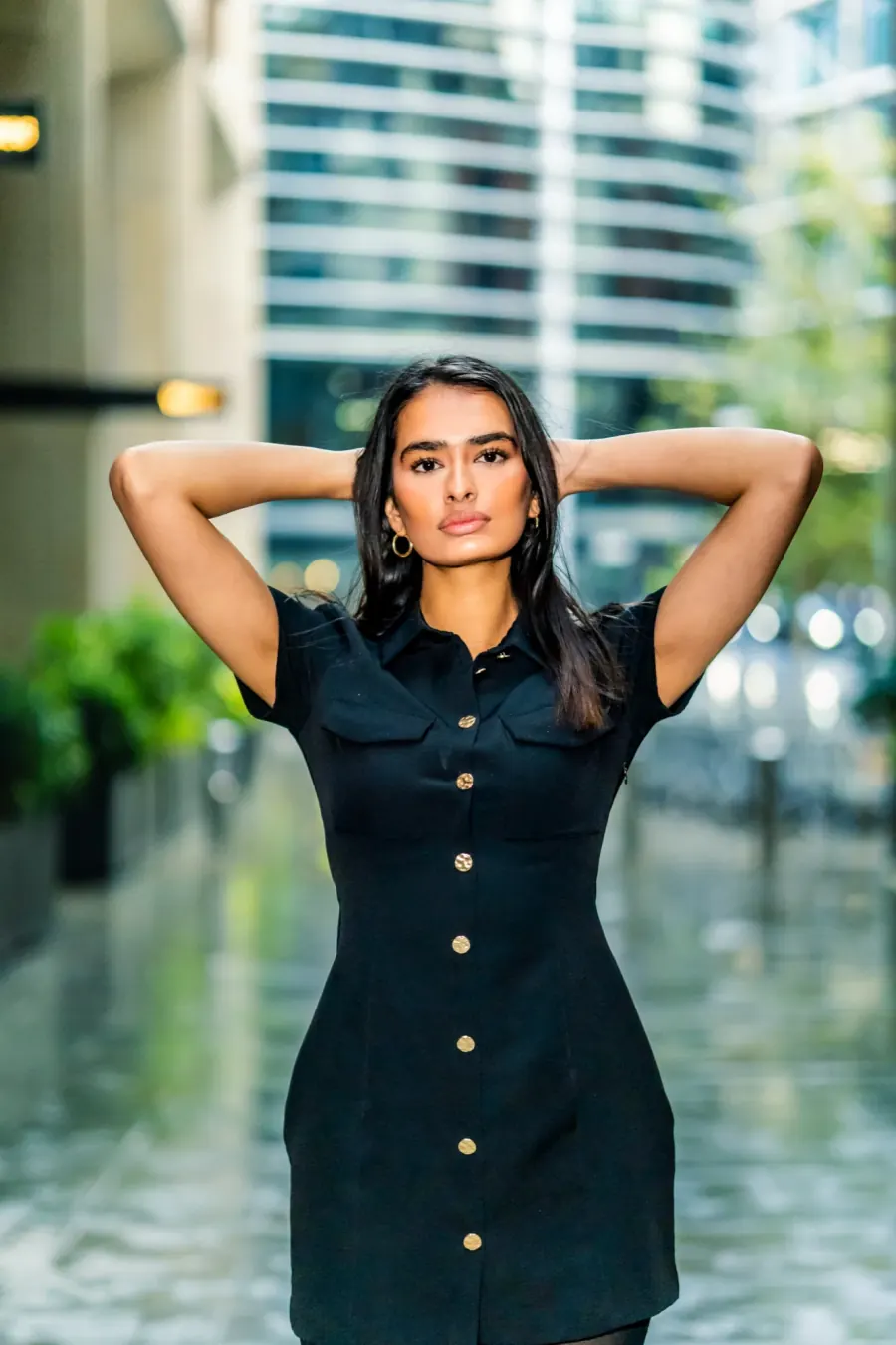 Studio-style portrait by London photographer TJMONEYY MEDIA